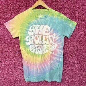 The Rolling Stones 1982 Pastel tiedye size small